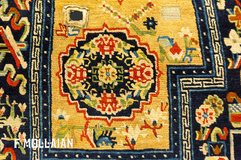 Antique Tibetan Rug n°:49041762